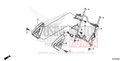 HEADLIGHT BRACKET Z125MAK de 2019
